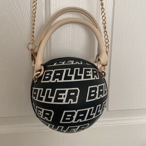 Baller Mini Round Purse Bag